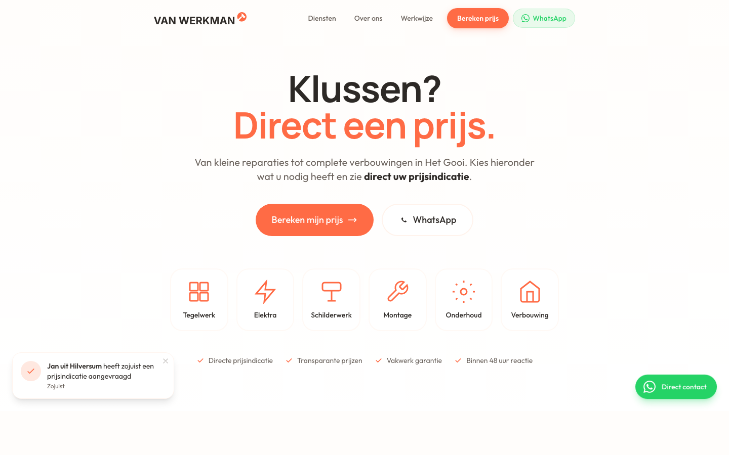 Van Werkman website